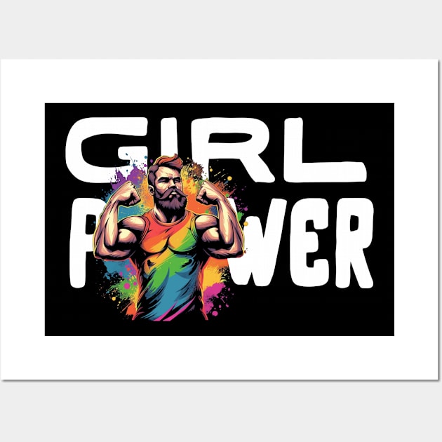 Girl Power Wall Art by TreemanMorse